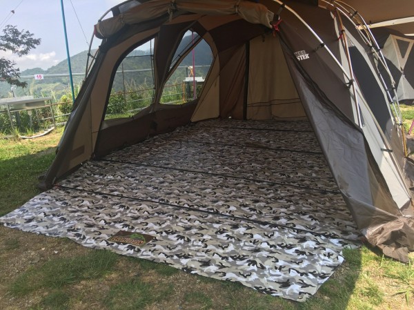 LOWDEN客製化地墊 Coleman 2-ROOM STD 22112 防水耐磨地墊防水耐磨地墊(寢室區) 1