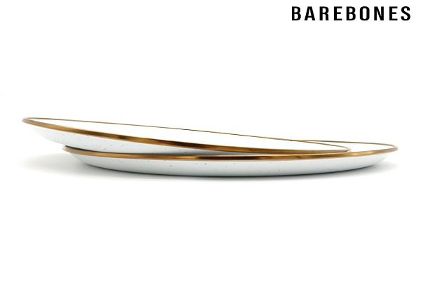 【兩入一組】Barebones CKW-390 琺瑯盤組 / 蛋殼白/灰  售:600元. 1