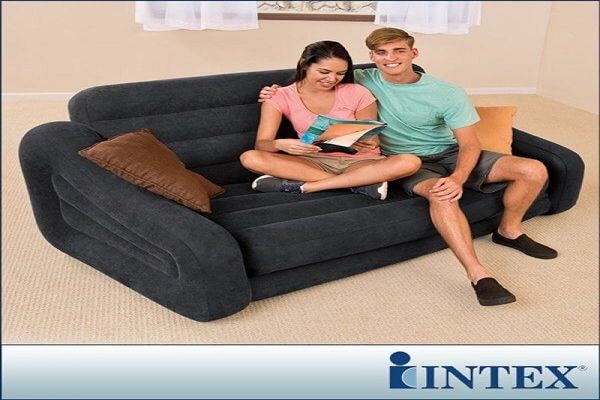 INTEX二合ㄧ雙人超大充氣沙發床(2680元)